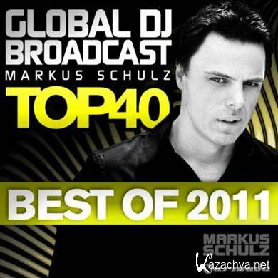VA - Global DJ Broadcast Top 40: Best Of 2011 (2011). MP3 