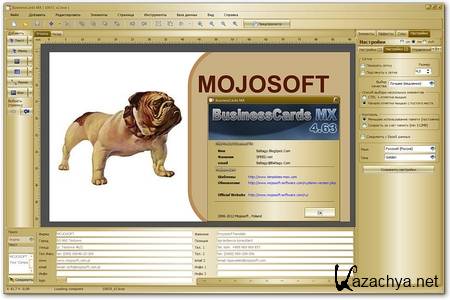 Mojosoft BusinessCards MX 4.63 Portable by Baltagy [Multi/]