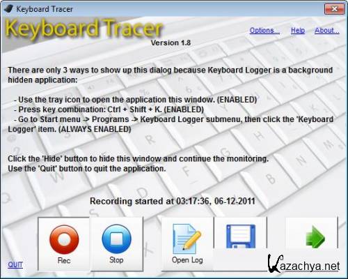 Keyboard Tracer v.1.8 (x32/x64/ENG) -  