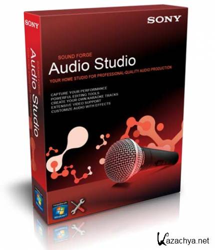 Sony Sound Forge Audio Studio v.10.0.176 -  