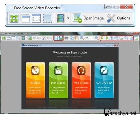 Free Screen Video Recorder 2.5.19.1128 + Portable 2011 (Multi/Rus)