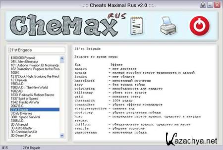 Chemax Rus /CHEats MAXimal Rus