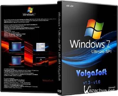 Windows 7 Ultimate SP1 VolgaSoft v1.3 ( x86/RUS/2011 )