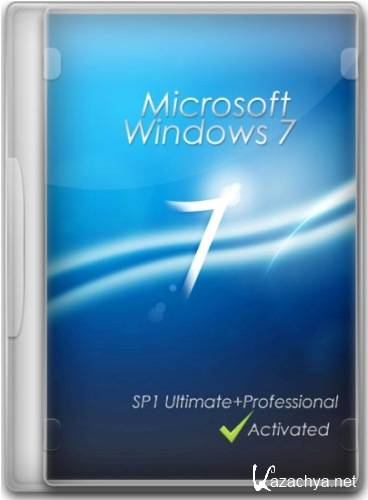 Windows 7 SP1 2 in 1  (x86/x64) 08.01.2011