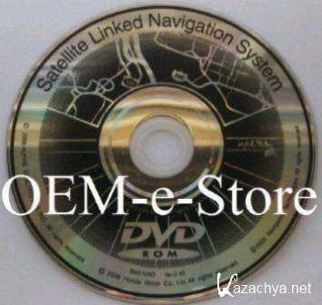 Honda Acura Navigation DVD [ v.2.40, United States,Eng ]