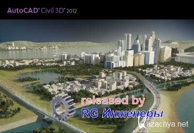 Autodesk AutoCAD Civil 3D 2012 SP1 (English /  ) + Crack