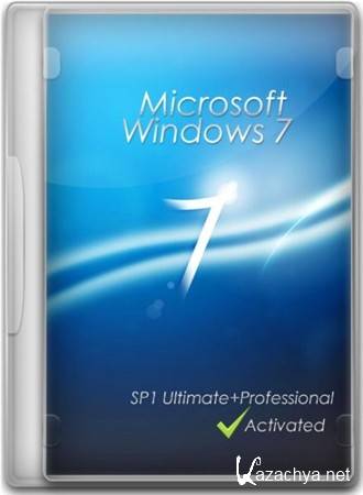 Windows 7 SP1 2 in 1  (x86/x64/08.01.2012)