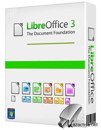 LibreOffice 3.4.5 PortableAppZ (ML/RUS)