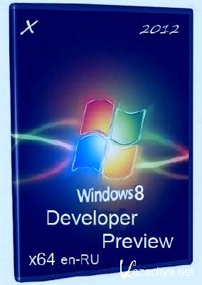 Windows 8 x64 Developer Preview X Chameleon en-RU 6.2.8102 (/)