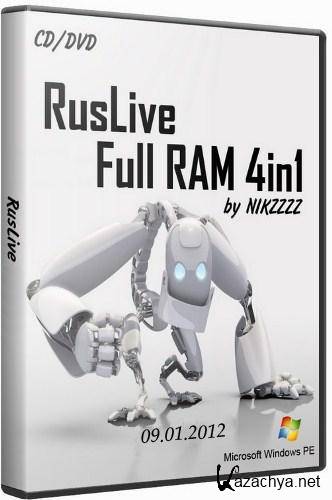 RusLiveFull RAM 4in1 by NIKZZZZ CD / DVD (09.01.2012)