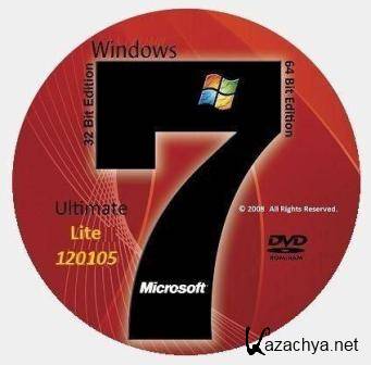 Microsoft Windows 7 Ultimate SP1 x86-x64 RU Lite Update 120105 (2011/RUS/ENG)