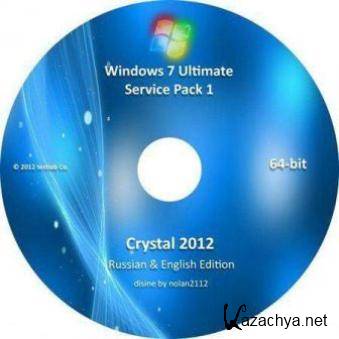 Windows 7 ultimate sp1 x64 crystal 2012 6.1.7601.17514.101119-1850 (RUS/ENG)