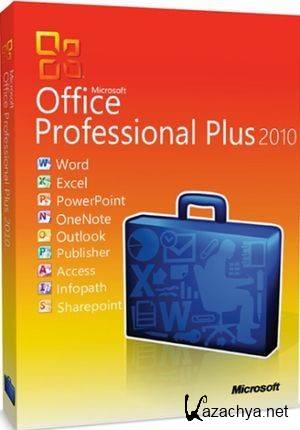Microsoft Office Pro Plus 2010 SP1 VL + Project Pro 2010 SP1 VL + Visio Premium 2010 SP1 VL   12.012012 (Eng/Rus/x86/x64)
