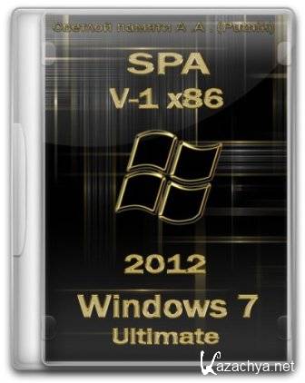 Windows 7 Ultimate Full by SPA v.1.2012 Rus