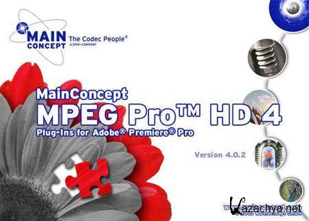 MainConcept MPEG PRO HD 3.3, 3.2, 3.1 (Plug-in for Adobe Premiere Pro)