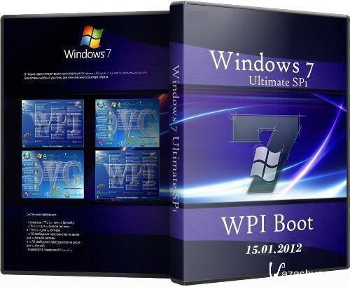 Microsoft  Windows  7 Ultimate Ru x86/x64 SP1 WPI Boot OVG 15.01.2012
