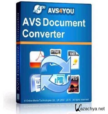 AVS Document Converter + Portable 1.0.3 158 x86+x64 (2011, ENG + RUS)