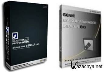 Genie Backup Manager Pro 8 + Genie Backup Manager Server