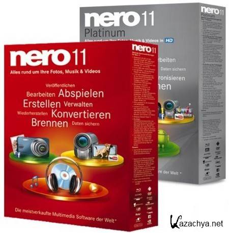 Nero Multimedia Suite 11.0.10700 + Suite Platinum 11.0.15500 Multilingual