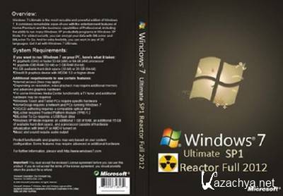 WINDOWS 7 ULTIMATE x64 FULL REACTOR (2012) 