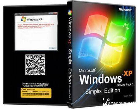 Windows XP Pro SP3 VLK Rus simplix edition x86