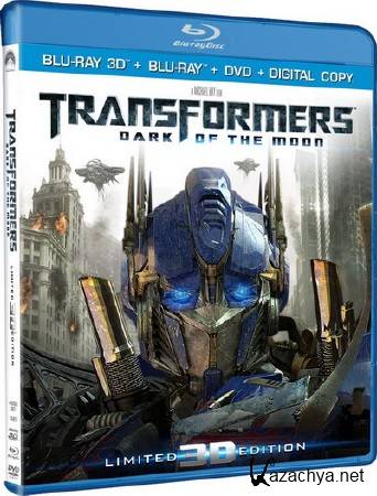  3: Ҹ   3D / Transformers: Dark of the Moon 3D (2011) Blu-ray 3D