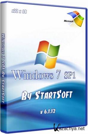 Windows 7 SP1 By StartSoft Version UpDate v.6.1.12 (x32/x64/2012/RUS