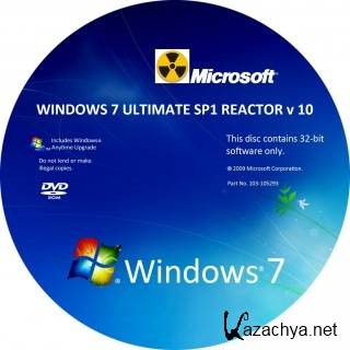 Windows 7 Ultimate SP1 x86 REACTOR v10[fixed]