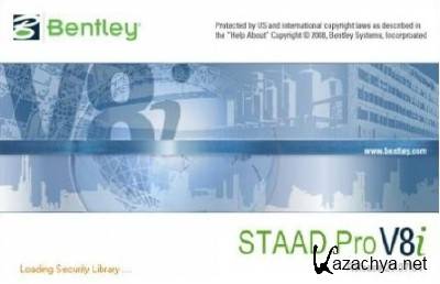 Bentley Staad Pro v8i x86+x64 (ENG)