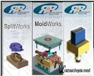 R&B (MoldWorks2011 SP2.1 + SplitWorks2011 SP0.1 + ElectrodeWorks2011 SP1.2) for SolidWorks 2011-2012