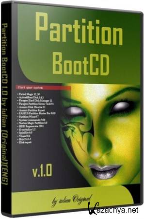 Partition BootCD 1.0 by iulian (2012/ENG)