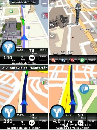 NDrive 9.3.11 Symbian S60 (RUS/ENG/DEU)