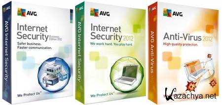 AVG Internet Security+AVG Anti-Virus Pro 2012 v12.0.1913 Build 4770 Final + Business Edition