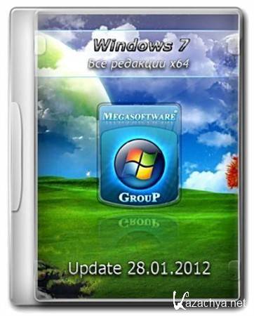 Windows 7 AIO x64 SP1 Update 28.01.2012 by MSware (2012/RUS)