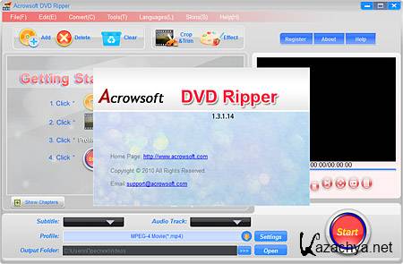 Acrowsoft DVD Ripper 1.3.1.14