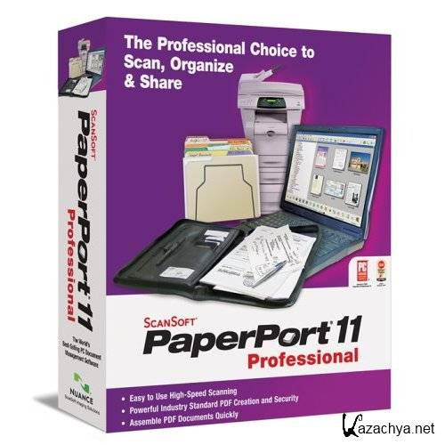 Nuance PaperPort Professional 14.1 Repack by T@NK (2012/Rus)