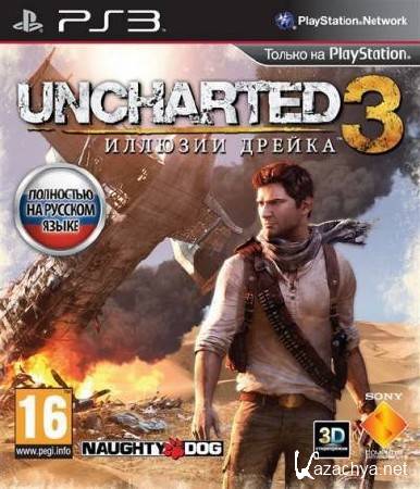 Uncharted 3:   / Uncharted 3: Drake's Deception (2011/RUSSOUND/PS3/FIXED FULLRip)