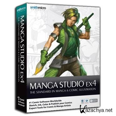 Smith Micro: Manga Studio EX 4.2.2 (English, PPC/Intel) + Crack