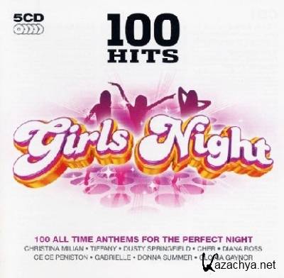 VA - 100 Hits Girls Night [5CD] (2008) MP3