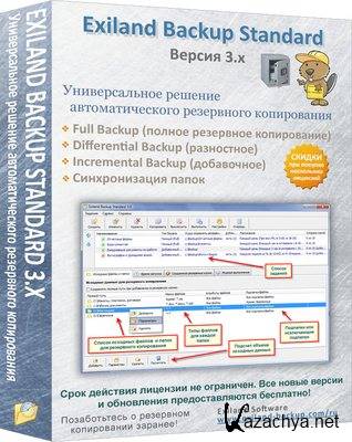 Exiland Backup Standard 3.2 Repack+Portable (Rus/2012)