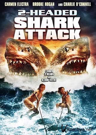 Атака двухголовой акулы / 2 Headed Shark Attack (2012/DVDRip/1.37)