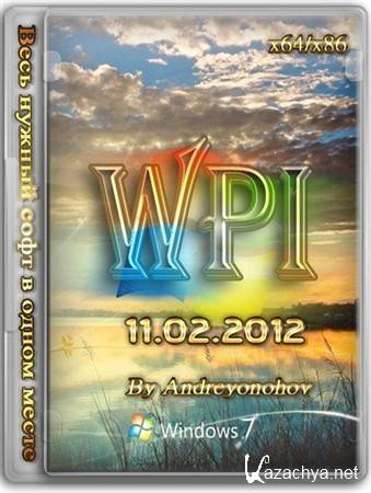 WPI DVD 11.02.2012 By Andreyonohov (86/x64/RUS)