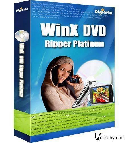 WinX DVD Ripper Platinum 6.8.2 Build 20120207