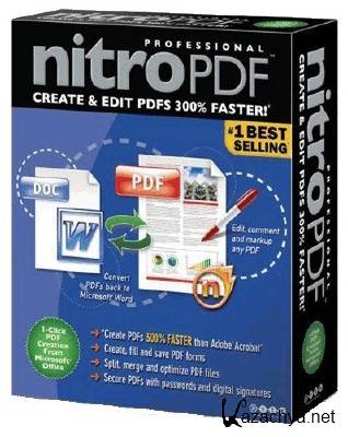 Nitro PDF Professional v.7.2.0.12 Final + Repack [2011, x86x64, ENG]