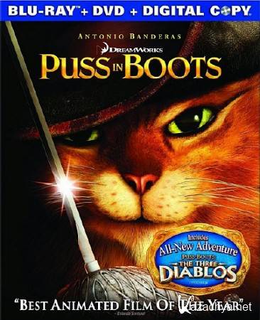    / Puss in Boots (2011/BDRip 720p/HDRip/1400b/700Mb)
