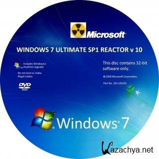 Windows 7 SP1 Reactor v.10 v10 (tib �����) (�������)