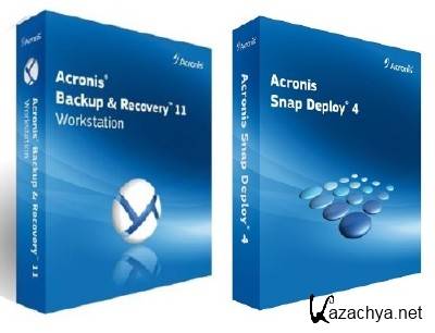 Acronis Backup & Recovery Workstation with Universal Restore 11 BootCD + Snap Deploy 4