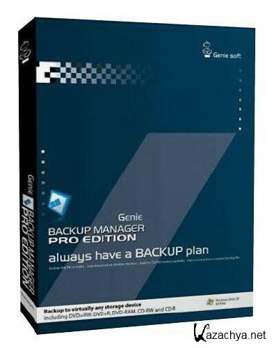 Genie Backup Manager Professional 8.0.365.535 Rus RePack by Boomer 