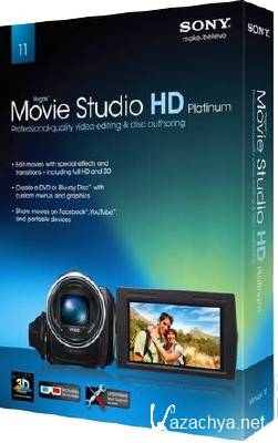 Sony Vegas Movie Studio HD Platinum 11 + Portable 