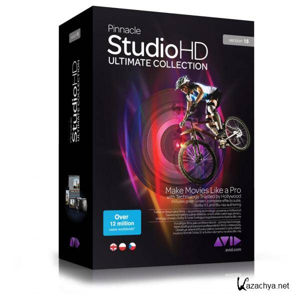 Pinnacle Studio 15 HD Ultimate Collection 15.0.0.7953 Full (RUS/2012)